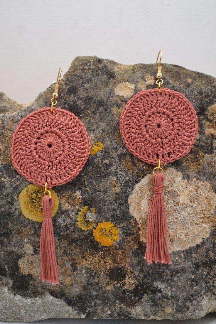 Hand-Crocheted Earrings