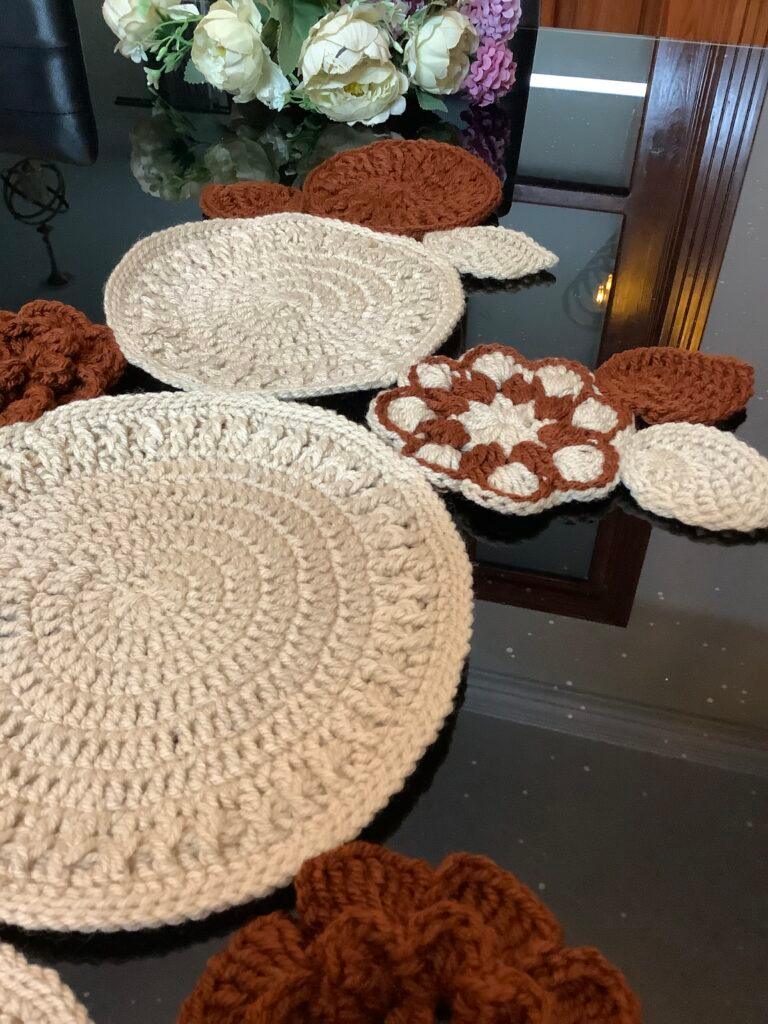 Hand-Crocheted Table Runner