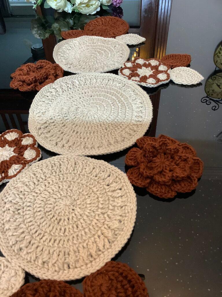 Hand-Crocheted Table Runner